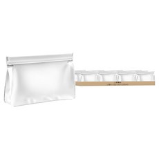 小麥購物 EVA食品保鮮袋 立體款 Y711 28g, 12個