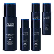 LANEIGE 蘭芝 男士勁能激活精華乳液, 4X亮白保濕抗皺緊緻, 125ml, 5瓶