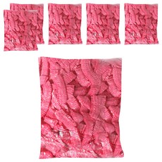 加厚拋棄式多用途保鮮膜 粉色,6包,13 x 2.5cm,43cm