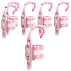 貓太子 學生握筆矯正器/舒適寫字固定器, 粉色, 6個