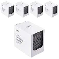 comet 抽取式一次性菜瓜布, 30片, 灰色, 5盒