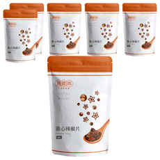 頂膳珍 雞心辣椒片, 80g, 6包