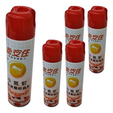 必安住 自動噴霧殺蟲劑, 600ml, 5瓶