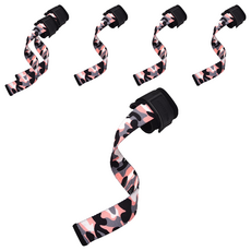 NINE STUDY 矽膠防滑拉力腕帶 WO-642 迷彩粉 41 x 40cm 6個