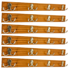 生活屋 原木牛角勾, 單色, 6個