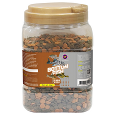 UP AQUA 雅柏 底棲魚專用飼料 1kg 沉性薄餅 營養豐富, 1000g, 1罐