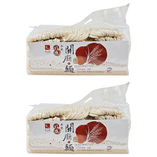 華山興 關廟麵, 手感麵條 不含防腐劑 全素, 1.2kg, 2包