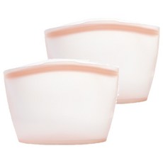 SiliPot 矽膠夾鏈袋 1500ml 鉑金矽膠 -40°C~250°C, 大(L), 2個