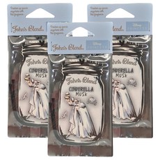 John's Blend 迪士尼公主 仙履奇緣 Cinderella Musk 香氛片, 櫻花馨香, 3個, 14g