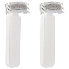 葉子小舖 手持瓶身衛浴海綿清潔刷, 2個, 白色