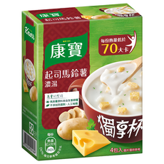 Knorr 康寶 奶油風味獨享杯 起司馬鈴薯, 58.4g, 1盒