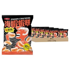 華元 海蝦蝦餅 甜辣口味, 120g, 10包