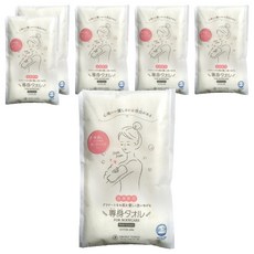 OBORO 津 三層紗專身潔膚巾, 100%純棉 33x90cm, 柔黃色, 1條, 6條