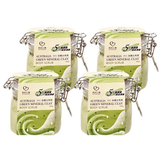 MY SCHEMING 我的心機 澳洲綠礦泥淨化身體去角質, 200g, 4罐