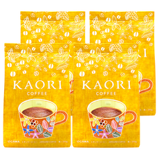 OGAWA 小川珈琲 KAORI 咖啡粉 4包 250g 1入 - 中度烘焙 口感醇厚 在家輕鬆享受專業級咖啡