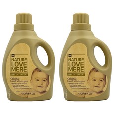 NATURE LOVE MERE 嬰兒洗衣精 1.8L(60.8 FL OZ), 2瓶