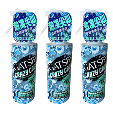 GATSBy 魔法激凍體用噴霧 冰涼蘇打, 170ml, 3瓶