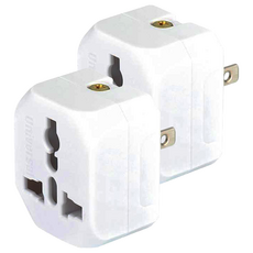 Dr.AV 聖岡科技 2P萬國轉換插頭 台灣專用, PB-86, 2個, 5cm