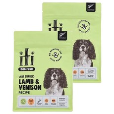 Iti 狗狗天然風乾主食, 羊肉 + 鹿肉, 200g, 2包