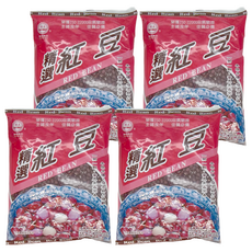 義峰食品 精選紅豆 台灣製造, 350g, 4包