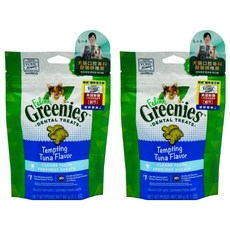 Feline Greenies 貓咪潔牙餅, 60g, 2個, 鮪魚