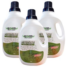 輕身體艷 洗衣精 無患子, 2kg, 3桶