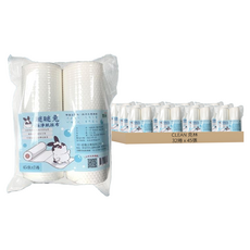 CLEAN 克林 拋棄式紙抹布, 45張, 75%天然紙漿+25%科技強化纖維, 蜂巢狀壓紋, 32捲