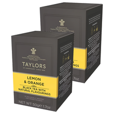 TAYLORS 泰勒茶 檸檬香橘風味茶 50公克 (20包), 2.5g, 2盒