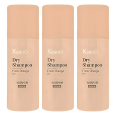 KeSHO 乾洗髮噴霧 清新柑橘, 70ml, 3件