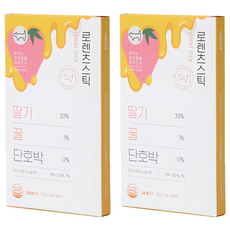 韓國 LORENZ Pet Foods 天然蔬果泥 寵物用 120g (15g x 8入), 草莓蜂蜜, 2盒