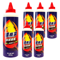 澄朗 蟻喜享 除螞蟻膏 室內/外通用, 500g, 6瓶