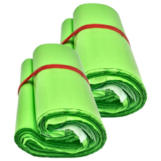 快遞袋 Set 100個 綠色, 20 x 30.5 + 4.5cm, 2包