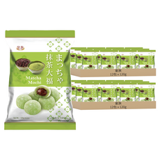 皇族 大福 抹茶 120g x 24包 - Q彈麻糬，濃郁抹茶紅豆內餡，獨立包裝，台灣製造