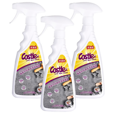 Castle 家適多 專業烘焙器具清潔噴霧 快速潔淨零油漬 99.9%長效抑菌, 500ml, 3瓶