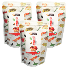 元氣家 低糖愛文芒果乾, 色澤金黃酸甜好滋味, 嚴選品質鮮嫩厚實, 200g, 3包