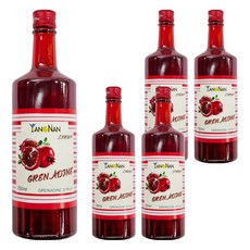 yangnan 仰南 石榴風味糖漿, 750ml, 5瓶