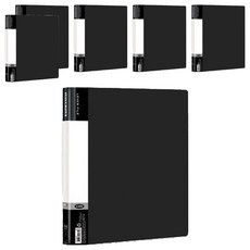 Data Line PP強力夾/右中_e黑色dl_0610 - 文件收納好幫手, 黑色, 6入