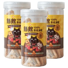 ParkCat 貓樂園 無敵100%原肉凍乾 超能單白, 鮮嫩雞柳, 70g, 3罐