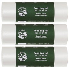 Frog 食品保鮮袋捲 (中型), 3個, 500件, 中 (M)