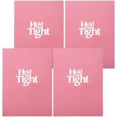 Lan CHYn 連勤牌文具 E-316 R PP 文件套 雙內袋, 紅色, 4個