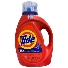 Tide 超濃縮he高效能洗衣精, 1桶, 2.48L
