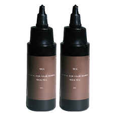 MCG 米璽聚 彩色精靈護色靚露 愛麗絲奶茶, 60ml, 2瓶
