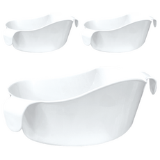 感恩使者 嘔吐/漱口杯B,3個,白色,大容量,臥床老人適用,防溢設計,易清洗