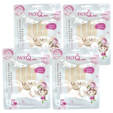 FACEQueeN 玫瑰粉嫩亮白保濕護手膜 觸控螢幕適用, 16g, 4片