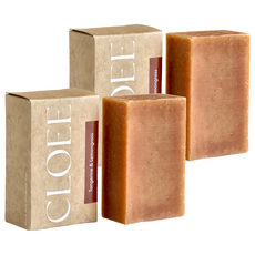 CLOEE 潔顏沐浴 2in1好好皂 檸檬草臉部身體皂 - Tangerine & Lemongrass, 103g, 2個