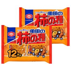 龜田製菓 柿種米果, 360g, 2袋