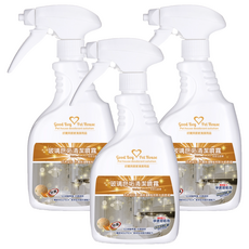 GBPH 好寶貝玻璃皂垢清潔噴霧，天然安心，快速溶解水垢皂垢, 500ml, 3瓶