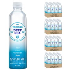 Tamsaa 海洋深層水 500mL, 80瓶