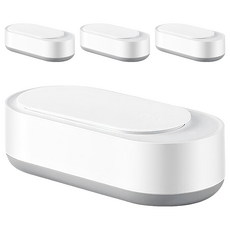 EraClean 世淨 超聲波清洗機Pro版 GA02, 適用於清洗眼鏡、飾品、刮鬍刀等商品, 白色, 4個