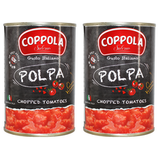 COPPOLA 柯波拉 切丁番茄, 400g, 2罐